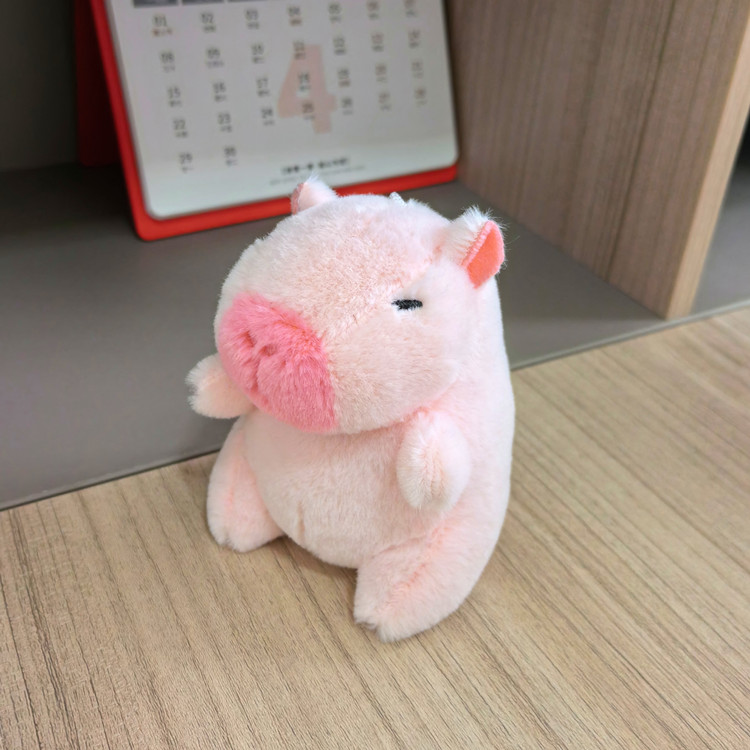 China Hot Selling Cute Small Size Pink Plush Capybara Toy - UNION ...